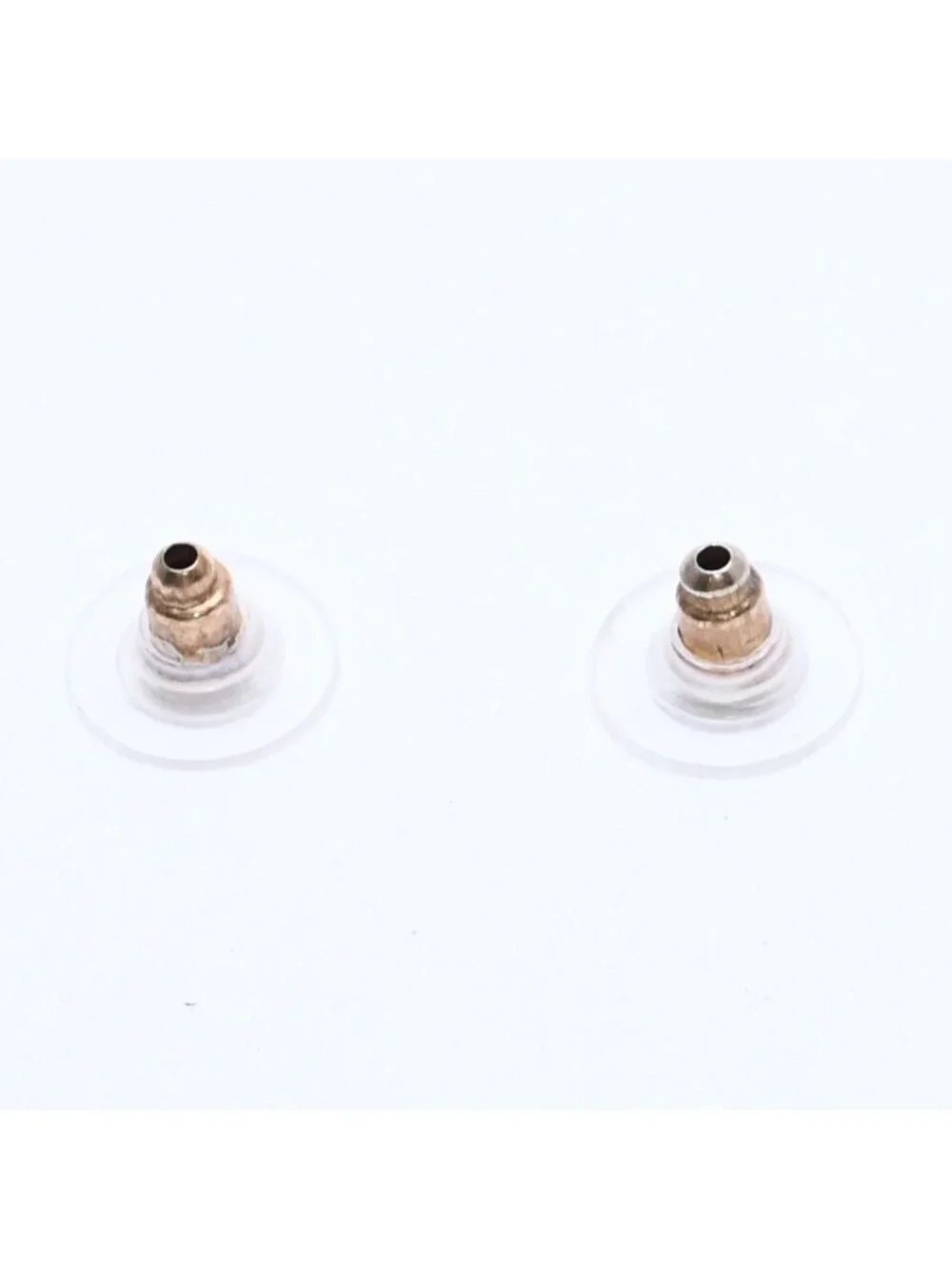 Chanel CC Logo Earrings 02 Metal Clear Gold